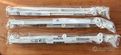 Binari estraibili cestelli Ikea HJÄLPA bianco55cm