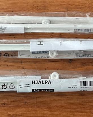 Binari estraibili cestelli Ikea HJÄLPA bianco55cm