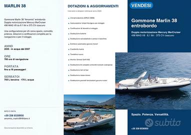 Gommone Marlin 38