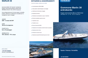 Gommone Marlin 38