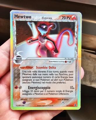 Pokemon - Mewtwo HOLO 12/113 Delta Species ITA