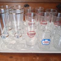 Bicchieri Birra e  altri marchio pubblicitario 