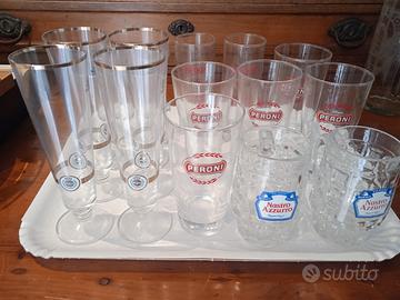 Bicchieri Birra e  altri marchio pubblicitario 