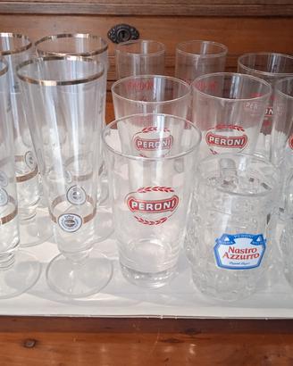 Bicchieri Birra e  altri marchio pubblicitario 