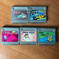 Lotto 5 Giochi Watara Supervision -Rari Vintage 92