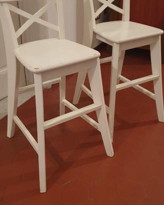 sedie da bambini Ingolf Ikea in legno
