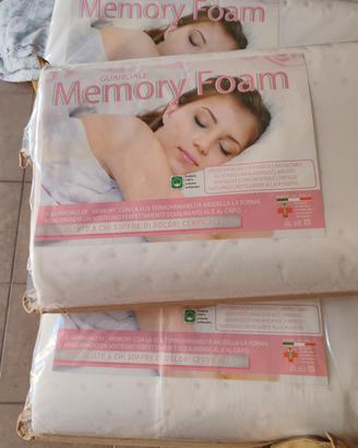 3 Guanciali memory foam