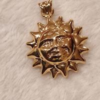 Charme argento placcato oro