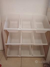 Porta giochi portaoggetti Montessori bambini