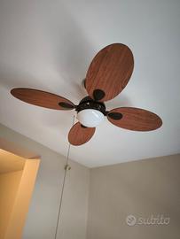 coppia ventilatore a soffitto con luce ventilatori