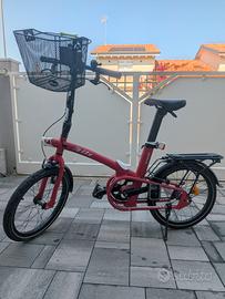 B'Twin Tilt 720 Auto bici pieghevole 20"