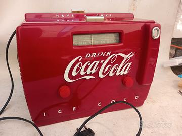 radio vintage pubblicitaria Coca Cola