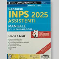 Manuale concorso INPS 2025 ed. Simone NUOVO