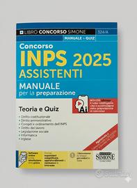 Manuale concorso INPS 2025 ed. Simone NUOVO