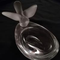 scultura in vetro firmata 