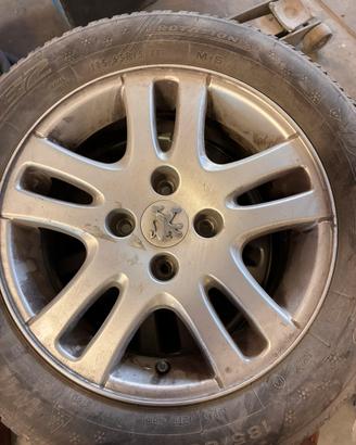 4 cerchil lega peugeot