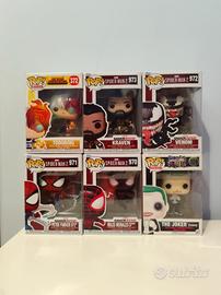 Lotto Funko Pop Marvel Spiderman my Hero Academia 