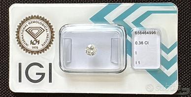 Diamante 0,36 ct Naturale
