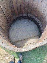 Vecchio tino in legno