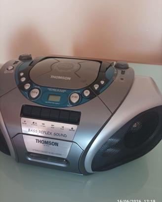 Radio portatile CD musicassette portatile Thomson