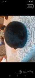 cappello donna vintage nero