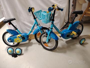 Bici con rotelle  B-TWIN quantità 2 