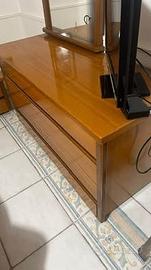 Armadio a 6 ante + cassettiera in legno