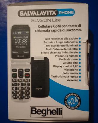 cellulare beghelli slv20n lite