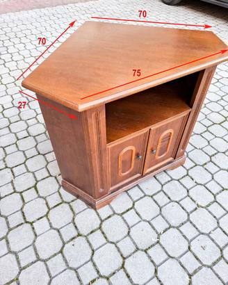 mobile ad angolo, porta TV