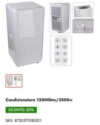 climatizzatore portatile nuovissimo
