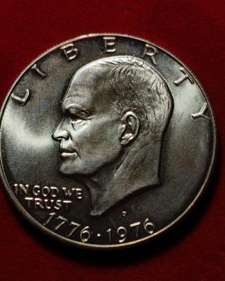 1 dollaro argento 1976 fdc