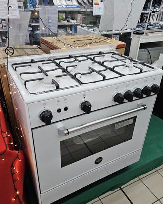Cucina a gas 5 fuochi con Forno 90x60cm o 80x50cm 
