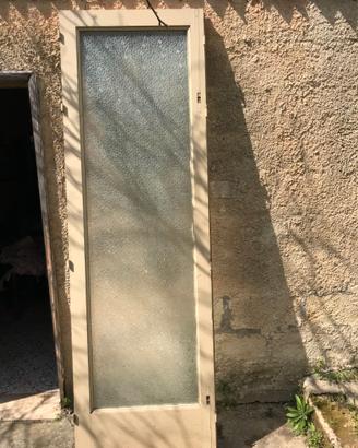 3 porte d'epoca componibili in legno massello