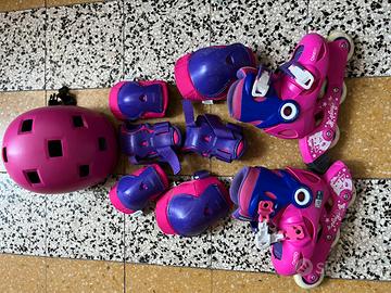 Pattini Oxelo a 3 rotelle numero da 26-28