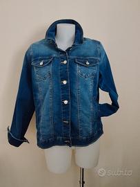 giacca jeans Fiorella rubino 46