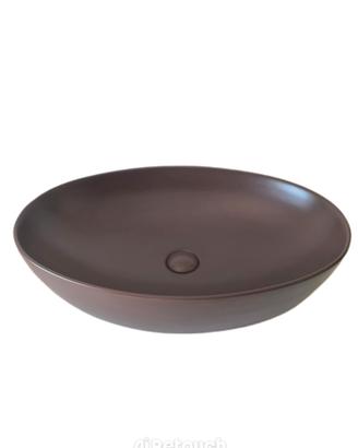 Lavabo bagno da appoggio Brown + piletta