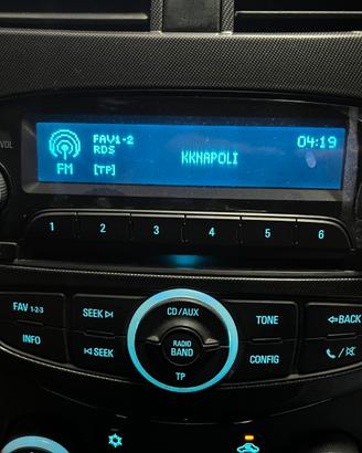 Stereo Autoradio Chevrolet Spark Con Mascherina