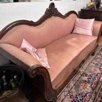 Divano e poltrona Luigi Filippo