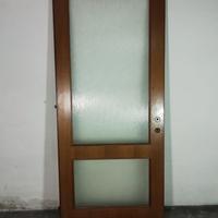 Porta interna ex appartamento con 2 vetri