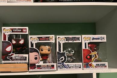 Lotto 4 Funko Pop Marvel Spider-Man Venom