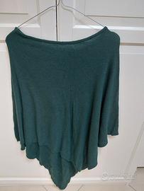 Poncho lana e cachemire pari al nuovo