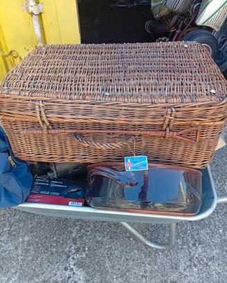 cesta vintage picnic