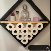 mensola bagno stile moderno 