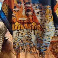 Sciarpa con frange Vincent Van Gogh 