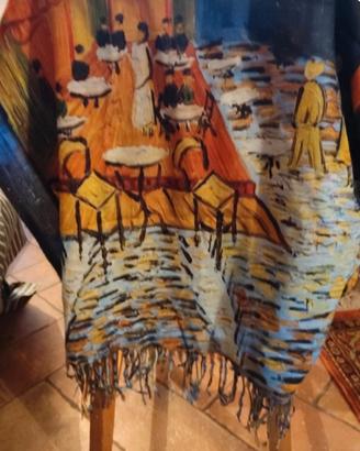 Sciarpa con frange Vincent Van Gogh 