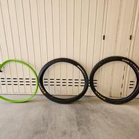 Coppia gomme Maxxis +inserto vittoria