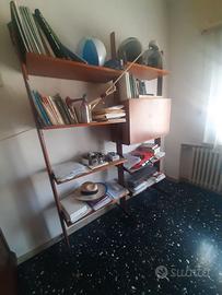 LIBRERIA MODULARE IN LEGNO DI TEAK