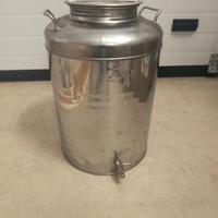 Fusto Olivari da 50 Lt in acciaio