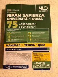 Concorso RIPAM SAPIENZA università di Roma 75