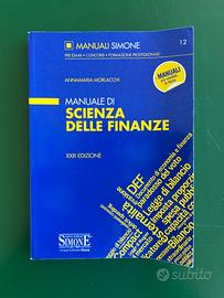 Manuale di Scienza delle finanze. Simone